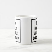 Bier Brewer Super Talent. Zwei Tone-Kaffee-Tasse Kaffeetasse (Mittel)