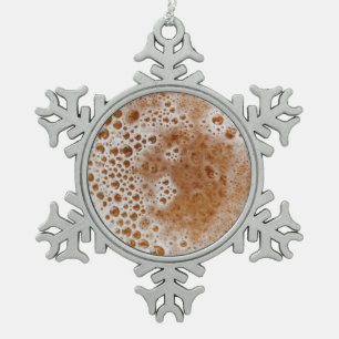 BIER BUBBLES SCHNEEFLOCKEN Zinn-Ornament