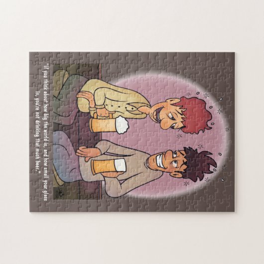 Bier Buddies 252 PC Jigsaw Puzzle (Horizontal)