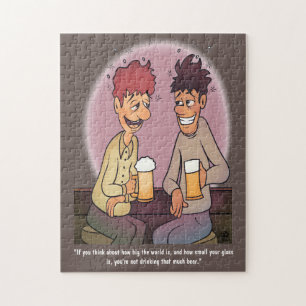 Bier Buddies 252 PC Jigsaw Puzzle