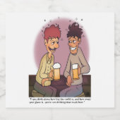 Bier Buddies Bierflaschenetikett (Einzelnes Label)