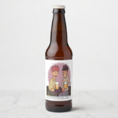 Bier Buddies Bierflaschenetikett (Vorderseite)
