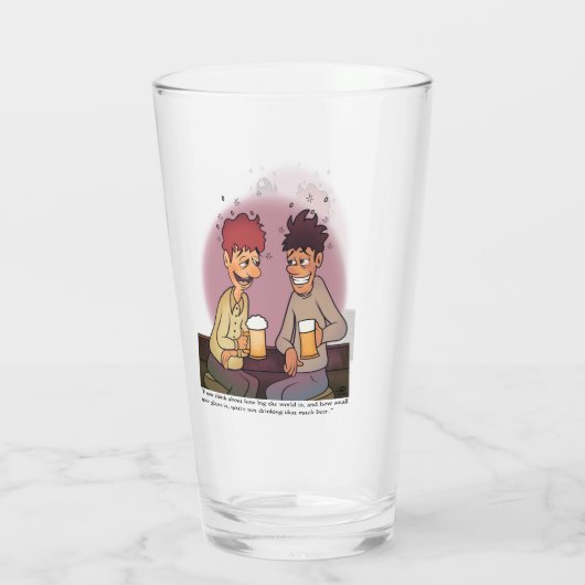 Bier Buddies Glass Glas (Rückseite)