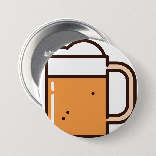 Bier Button (Vorne & Hinten)