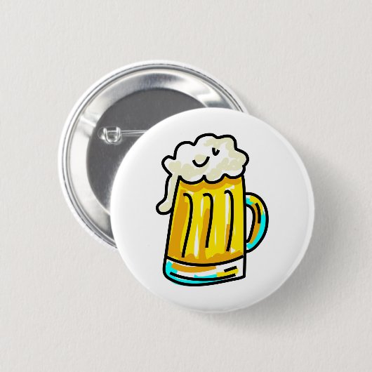 Bier Button (Vorne & Hinten)