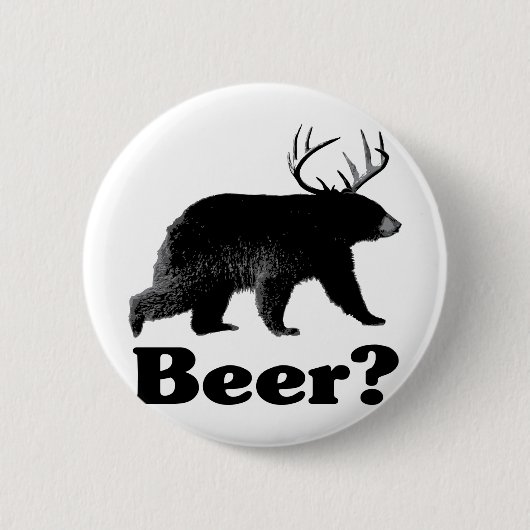 Bier? Button (Vorderseite)