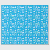 Bier Can Christmas Tree Geschenkpapier (Flach)