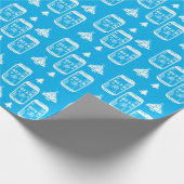 Bier Can Christmas Tree Geschenkpapier (Ecke)