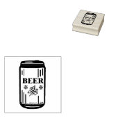 BIER CAN GUMMISTEMPEL (Stempel)