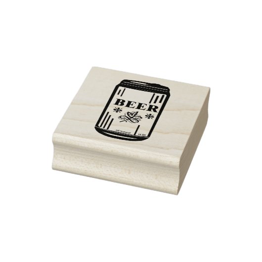 BIER CAN GUMMISTEMPEL (Stempel)
