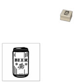 BIER CAN GUMMISTEMPEL (Stempel)