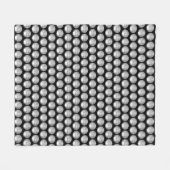 Bier Can Pop Lid Fleecedecke (Vorderseite (Horizontal))