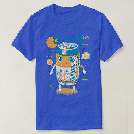 Bier Can XRay T-Shirt (Design vorne)