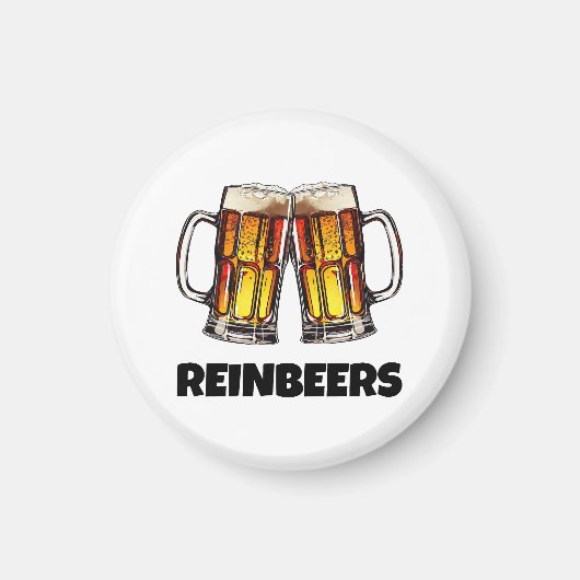 Bier Christmas Reinbeers Magnet (Vorne)