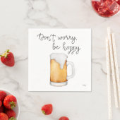 Bier-Cocktail-Serviette Serviette (Beispiel)