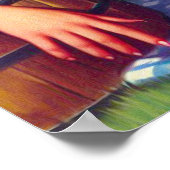 Bier Country Button-up Poster (Ecke)