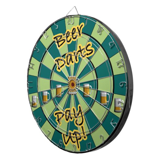 Bier Darts - Pay Up Dart Board Dartscheibe (Vorderseite rechts)