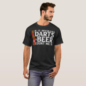 Bier  Darts T-Shirt (Vorne ganz)