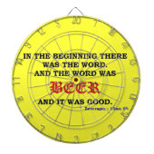 BIER DARTSCHEIBE (vorne)
