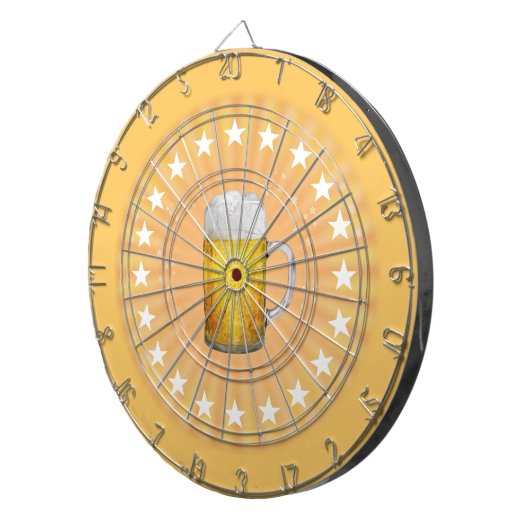 Bier-Dartscheibe Dartscheibe (Vorderseite rechts)