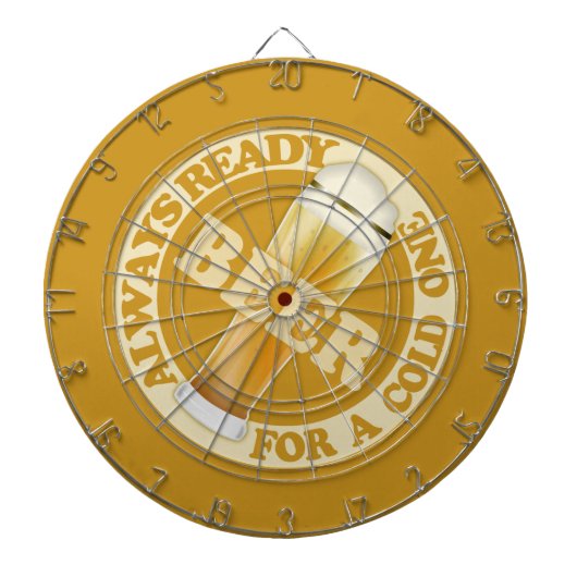 BIER-Dartscheibe Dartscheibe (vorne)