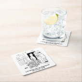 Bier, das online kauft rechteckiger pappuntersetzer (Vor Ort)