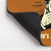 Bier: Das perfekte Essen der Natur Mousepad (Ecke)