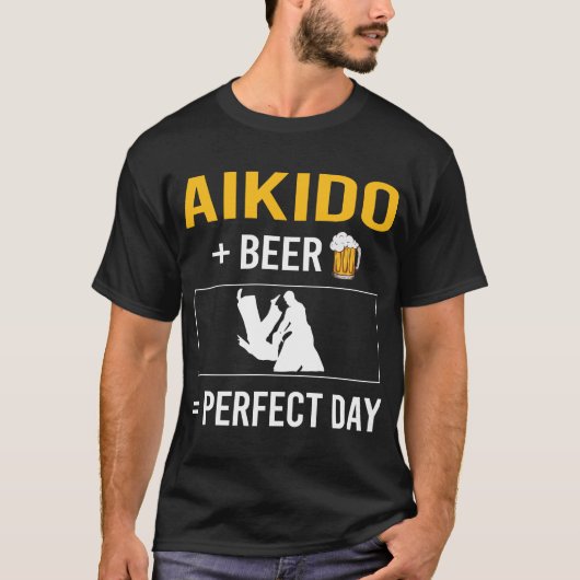 Bier Day Aikido T-Shirt (Vorderseite)