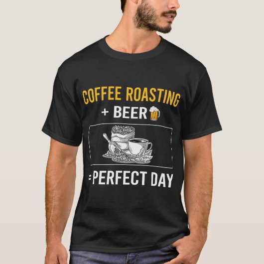 Bier Day Coffee Roasting T-Shirt (Vorderseite)