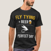 Bier Day Fly Tying T-Shirt (Vorderseite)