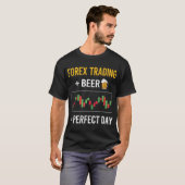 Bier Day Forex Trading Trading T-Shirt (Vorne ganz)