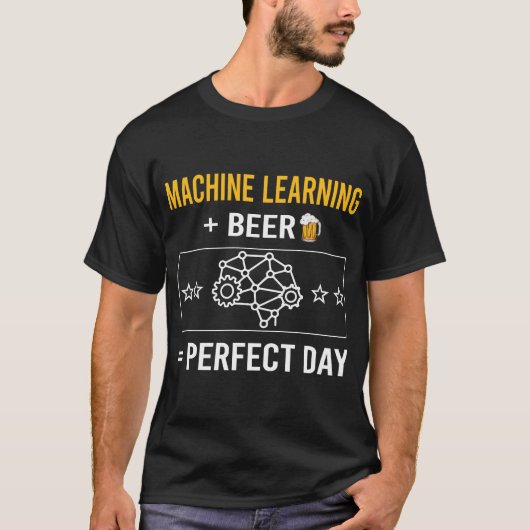 Bier Day Machine Learning T-Shirt (Vorderseite)