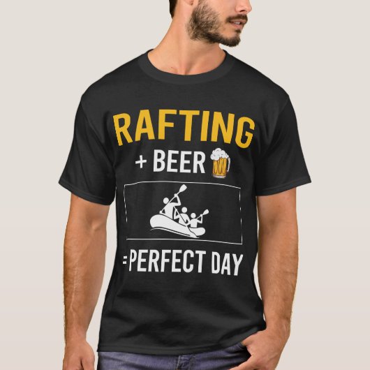 Bier Day Rafting T-Shirt (Vorderseite)