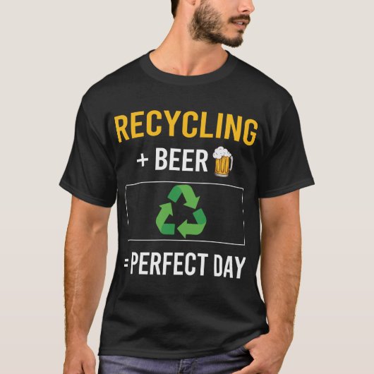 Bier Day Recycelnd Recycle T-Shirt (Vorderseite)