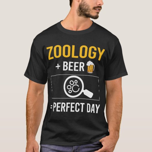 Bier Day Zoologin T-Shirt (Vorderseite)