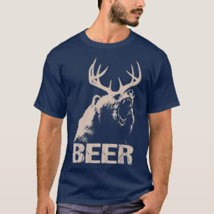 Bier Deer Bear T-Shirt