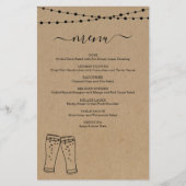 Bier-Degustationsmenü (Vorderseite)