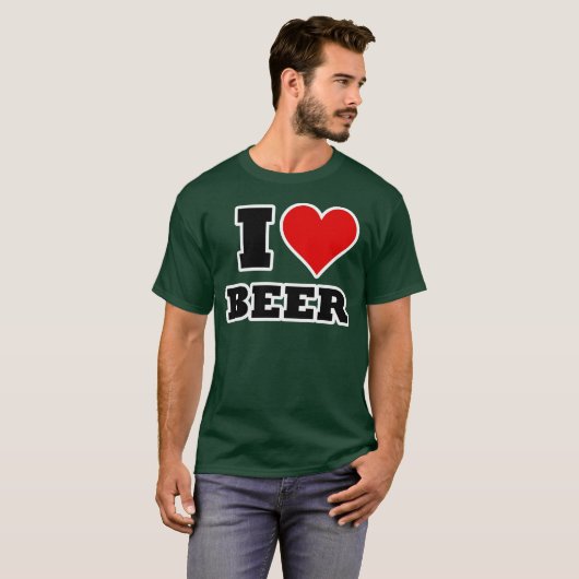 Bier der Liebe I T-Shirt (Vorne ganz)