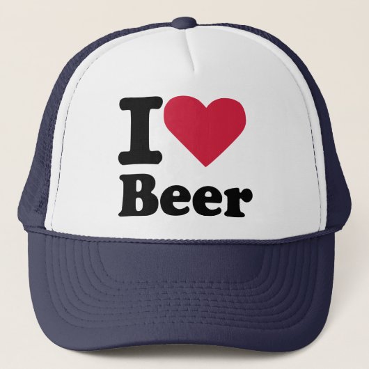 Bier der Liebe I Truckerkappe (Vorderseite)