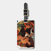 Bier der Maas durch Alphonse Mucha Gepäckanhänger (Vorderseite vertikal)