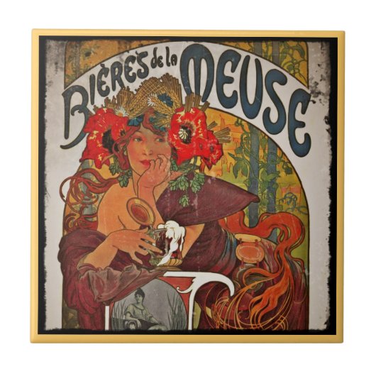 Bier der Maas Fliese (Vorderseite)