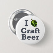 [Bier des Hopfen] Handwerks-I Button (Vorne & Hinten)