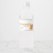 Bier Diaper Party Babydusche Wasserflaschenetikett (Vorderseite)
