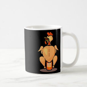 Bier-Dosen-Hähnchen BBQ Süßer Hinterhof BBQ Grill Kaffeetasse