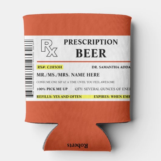 Bier Dosenkühler (Rückseite)