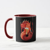 Bier Drink Dragon Tasse (Links)