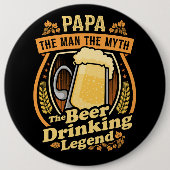 Bier Drink Legend Button (Vorderseite)