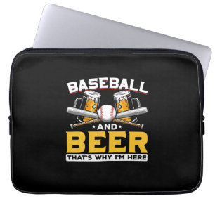 Bier Drinker Baseball Bier Spaß Geburtstag Laptopschutzhülle