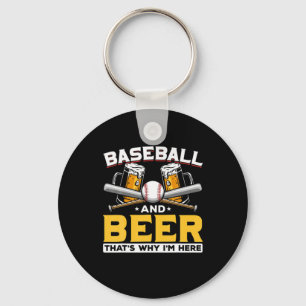 Bier Drinker Baseball Bier Spaß Geburtstag Schlüsselanhänger