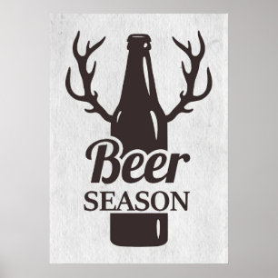 Bier Drinker Biersaison Poster